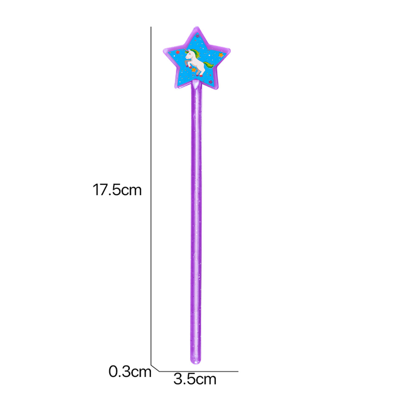 Unicorn Star Wand 6pcs