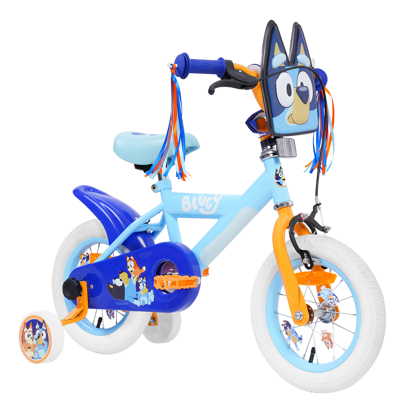 Bluey Kids' 30cm Ready To Roll Bike with Training Wheels Bluey Kids' 30cm Ready To Roll Bike with Training Wheels
