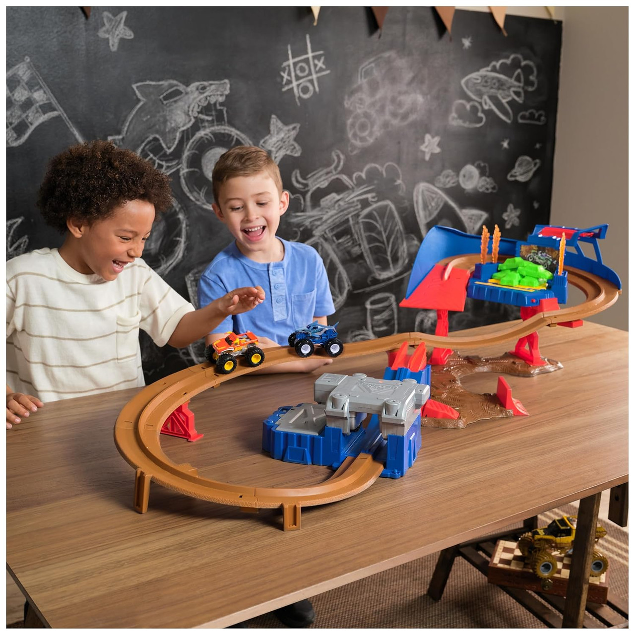 Monster Jam Supercharge Speedway Playset
