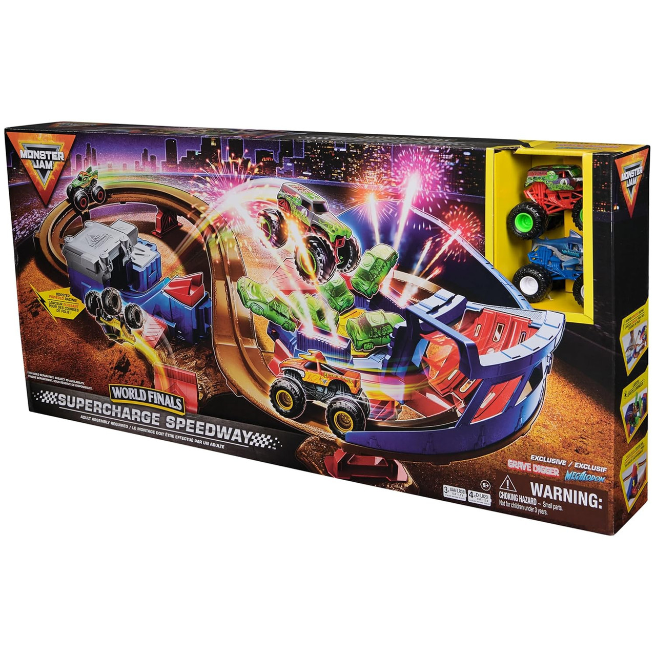 Monster Jam Supercharge Speedway Playset