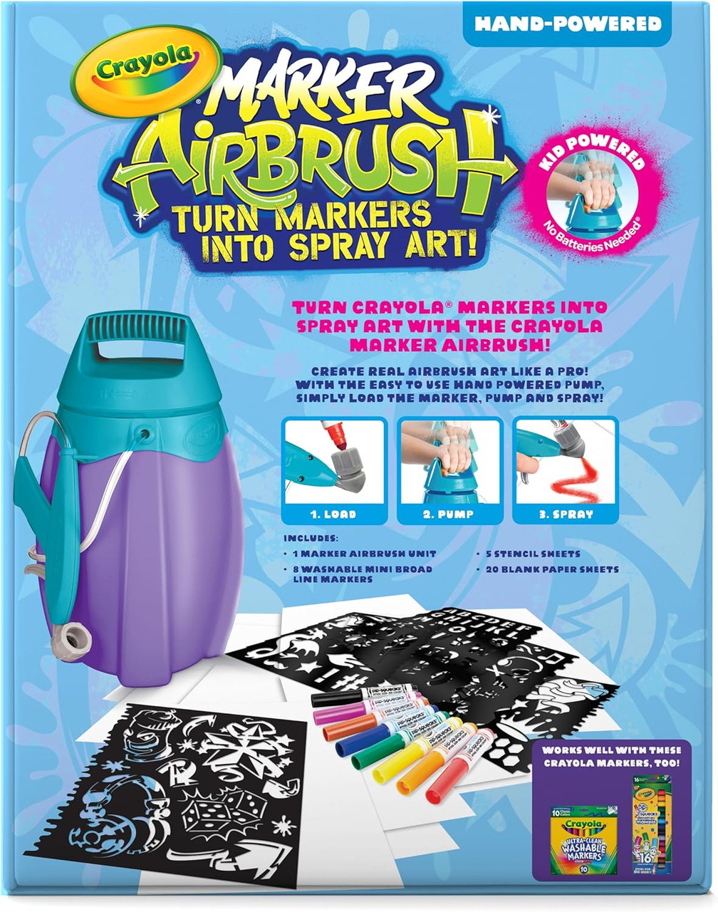 Crayola Marker Airbrush Kit