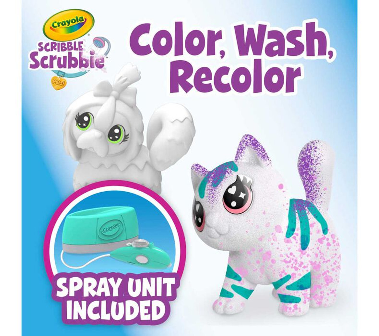 Crayola Scribble Scrubbie Pets Spray Boutique