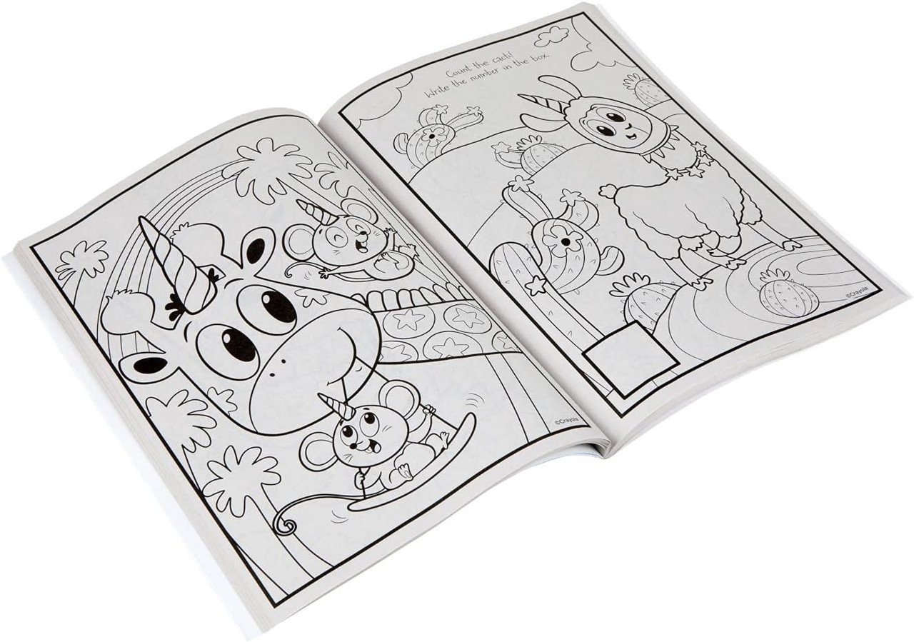 Crayola Uni-Creatures Colouring Book