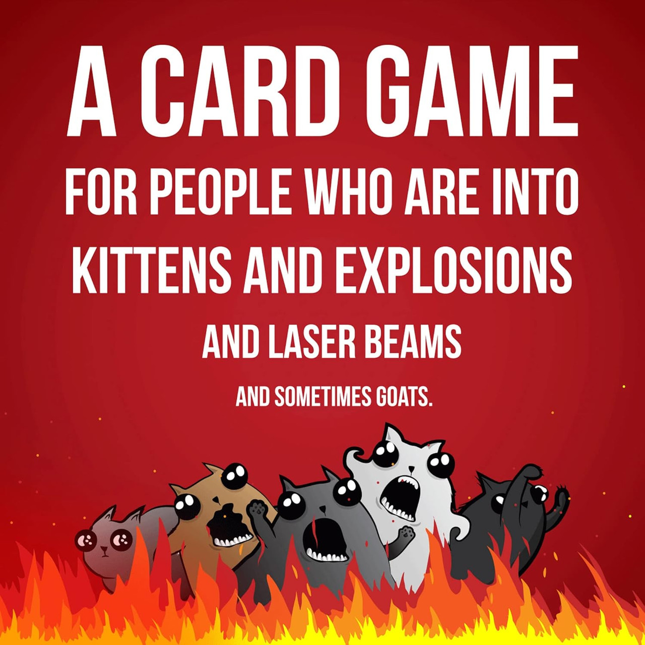 Exploding Kittens Original 2 Player Edition - Hilarious Games for Family Exploding Kittens Original 2 Player Edition - Hilarious Games for Family