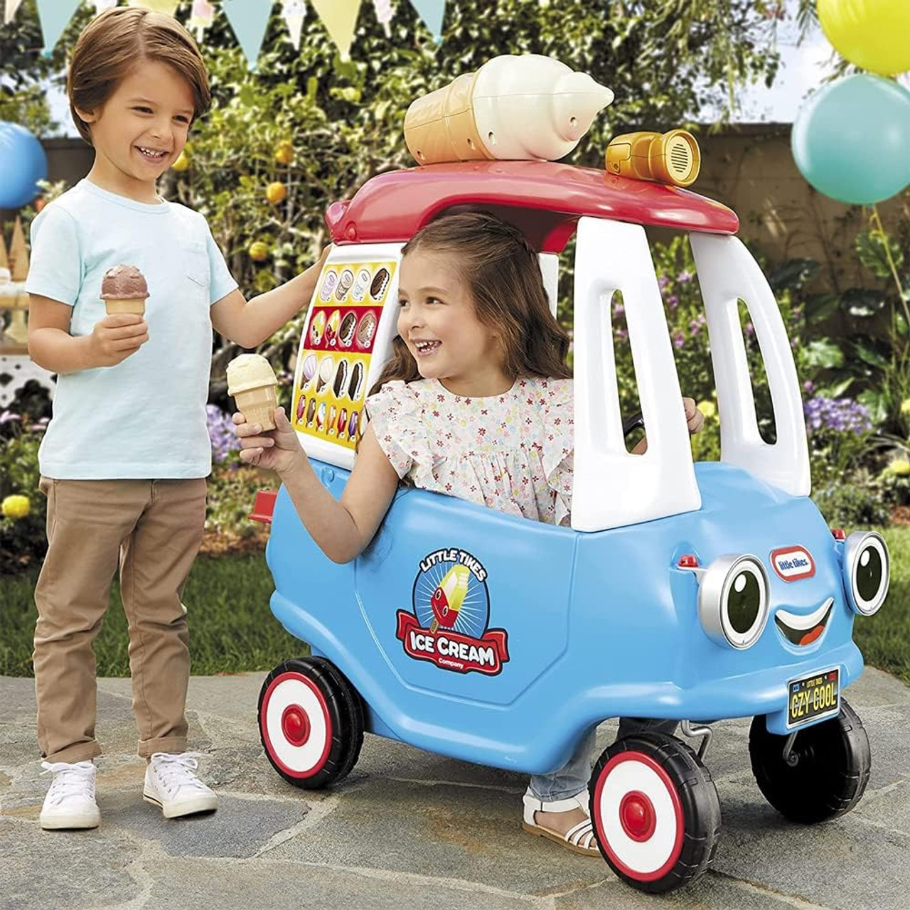 Little Tikes Cozy Ice Cream Truck Little Tikes Cozy Ice Cream Truck