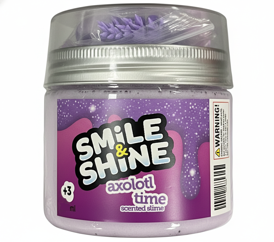 Smile & Shine Axolotl Time Slime