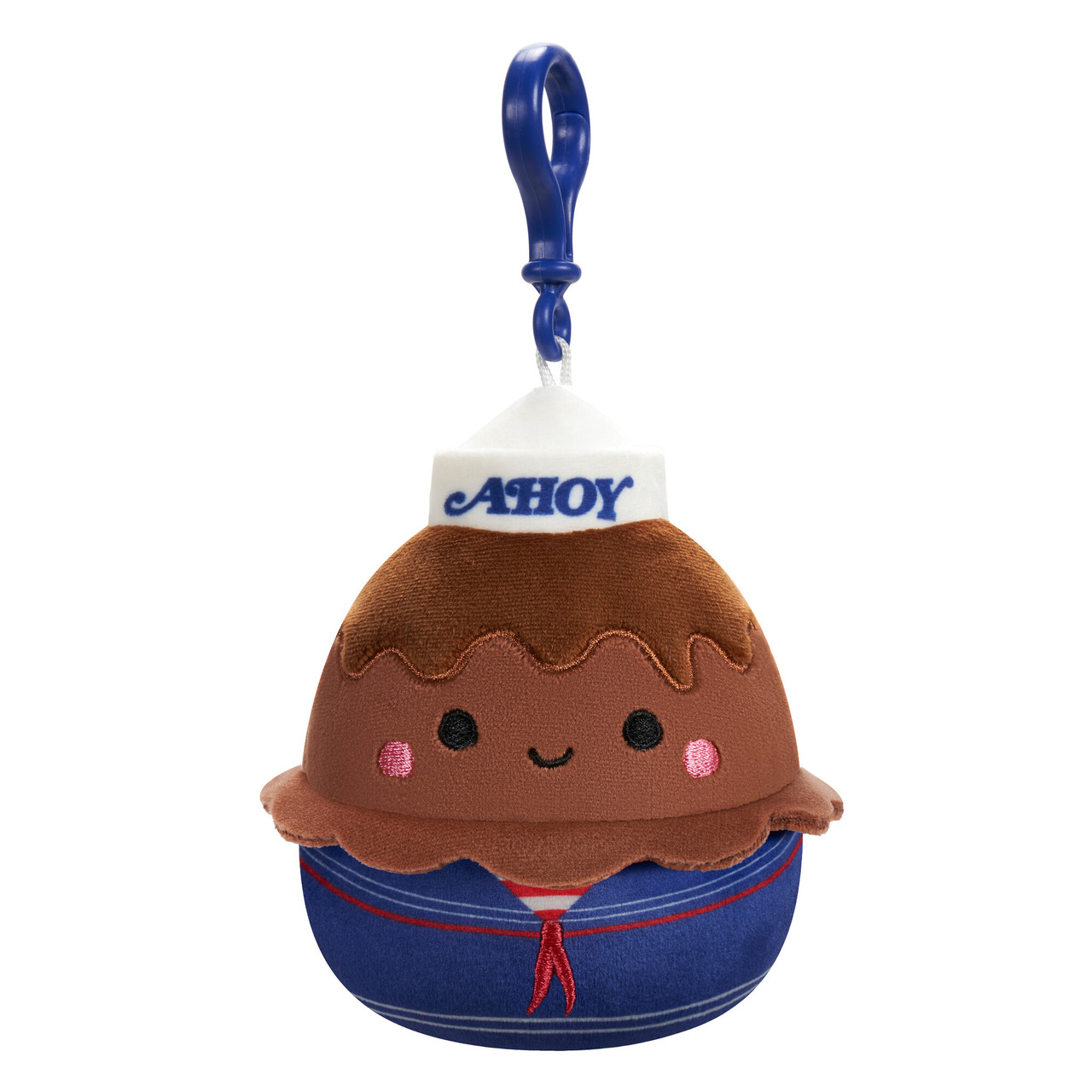Squishmallows Stranger Things 3.5-inch Clip USS Chocolate