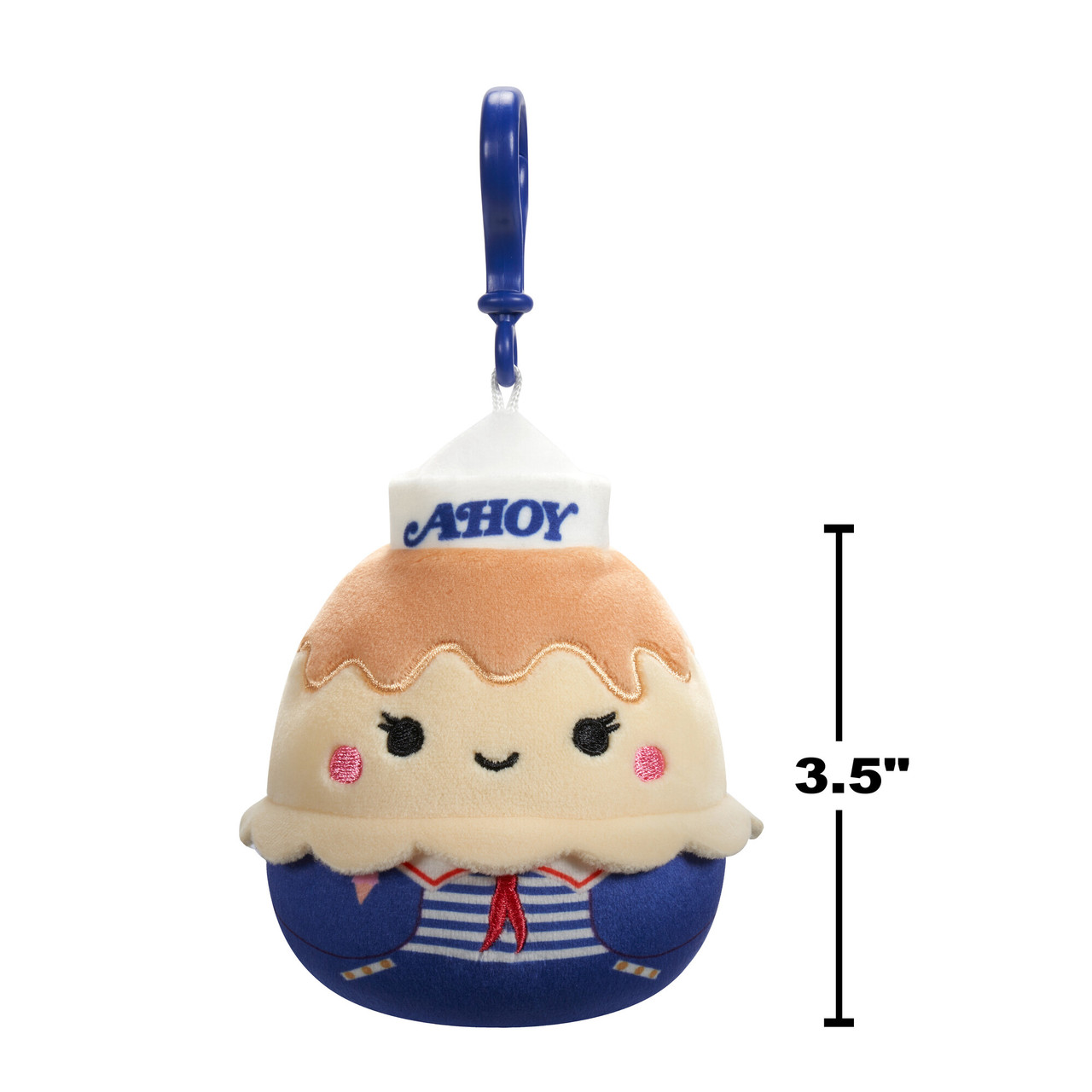 Squishmallows Stranger Things 3.5-inch Clip USS Butterscotch