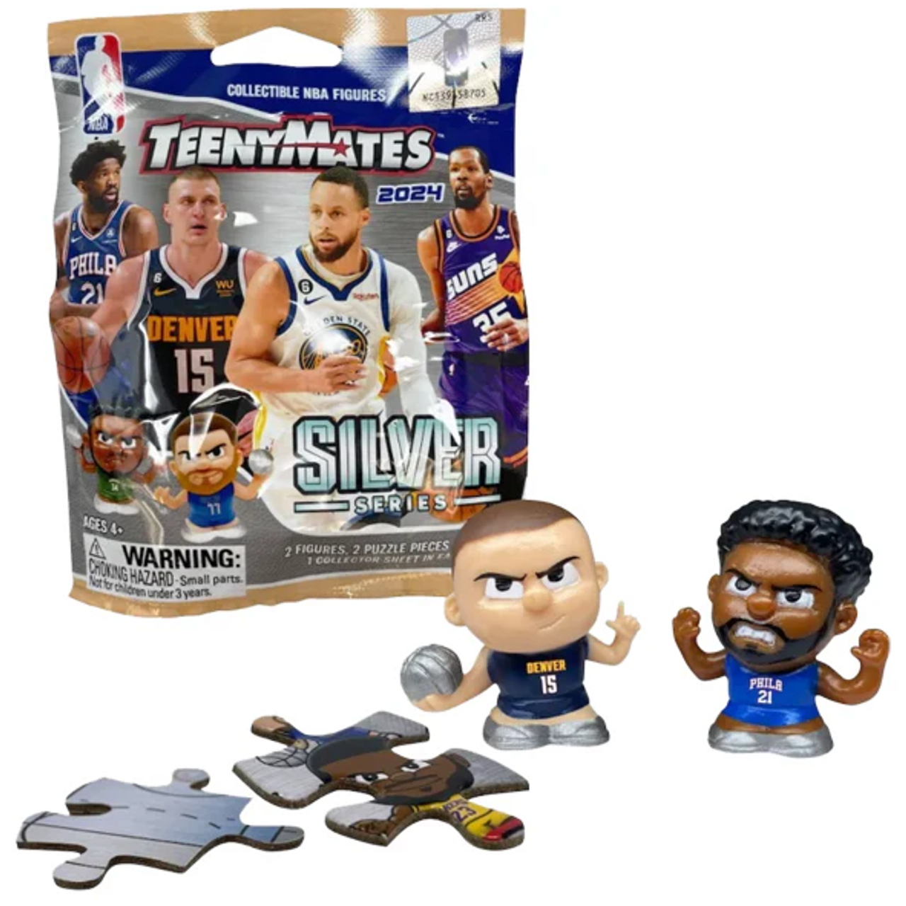 Teenymates 2024 Nba Silver Series Teenymates 2024 Nba Silver Series