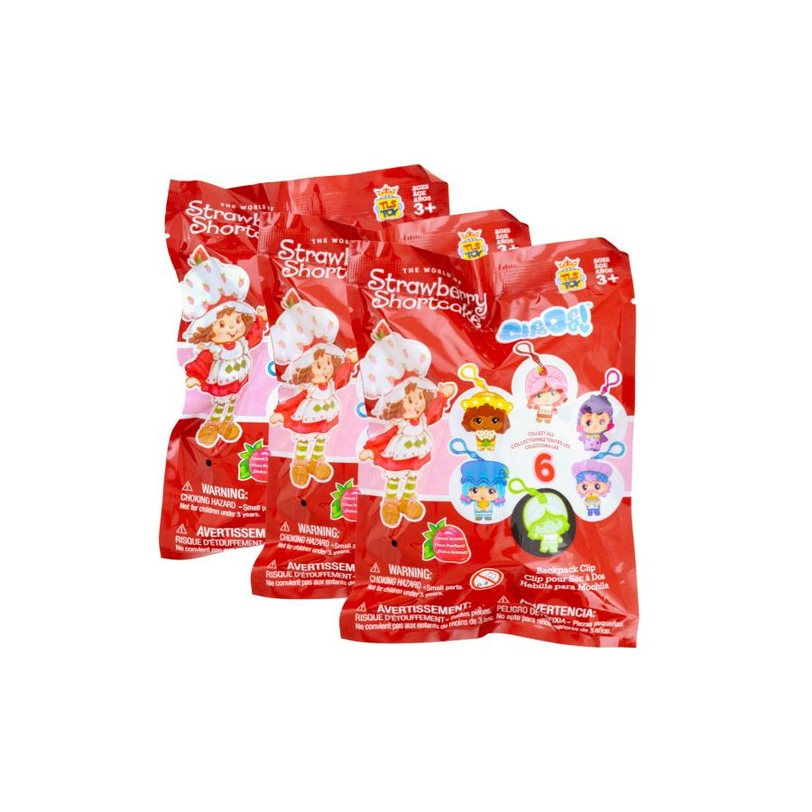Strawberry Shortcake - 2.5 inch CheeBee Keychain Blind Bag
