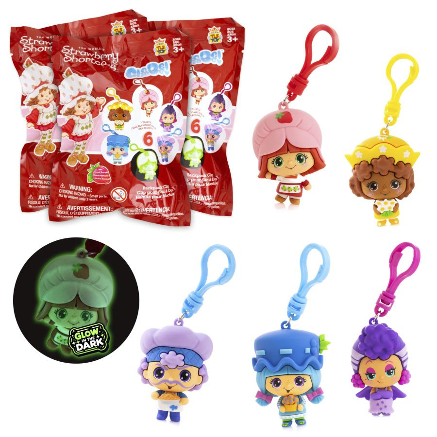 Strawberry Shortcake - 2.5 inch CheeBee Keychain Blind Bag