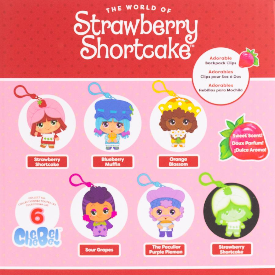 Strawberry Shortcake - 2.5 inch CheeBee Keychain Blind Bag