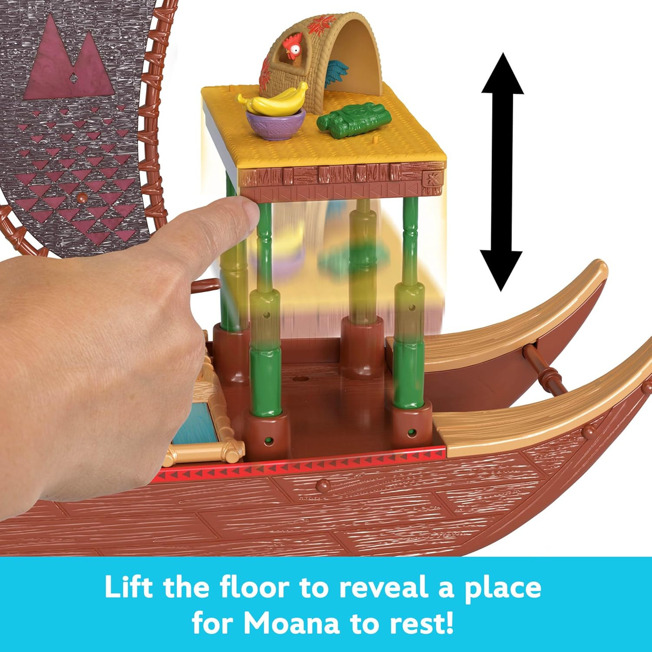 Disney Moana 2 Moana's Adventure Canoe