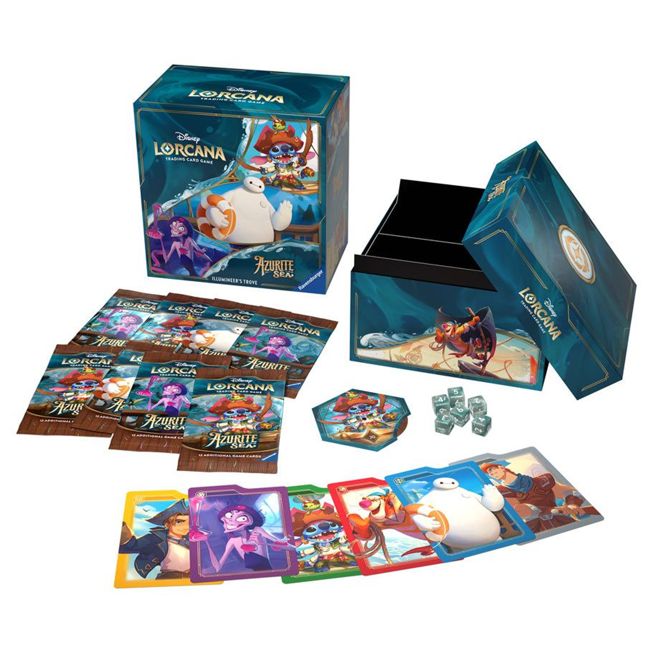 Disney Lorcana S6 Azurite Sea Illumineers Trove Disney Lorcana S6 Azurite Sea Illumineers Trove