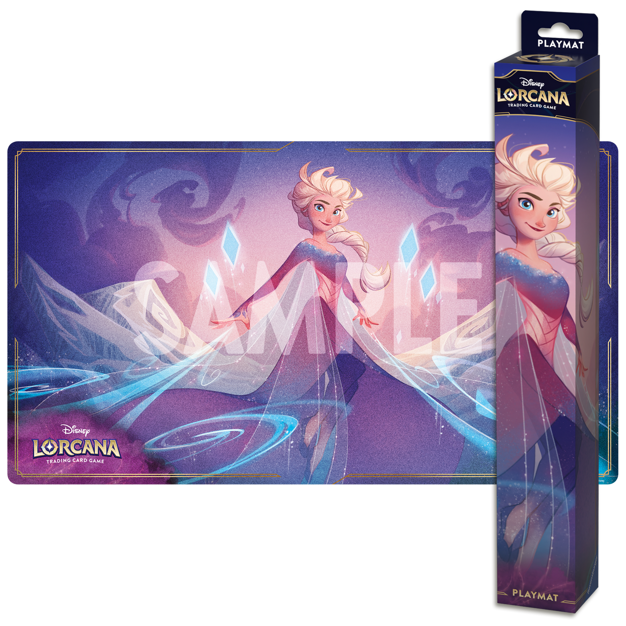 Disney Lorcana S6 Azurite Sea Playmat: Elsa, The Fifth Spirit