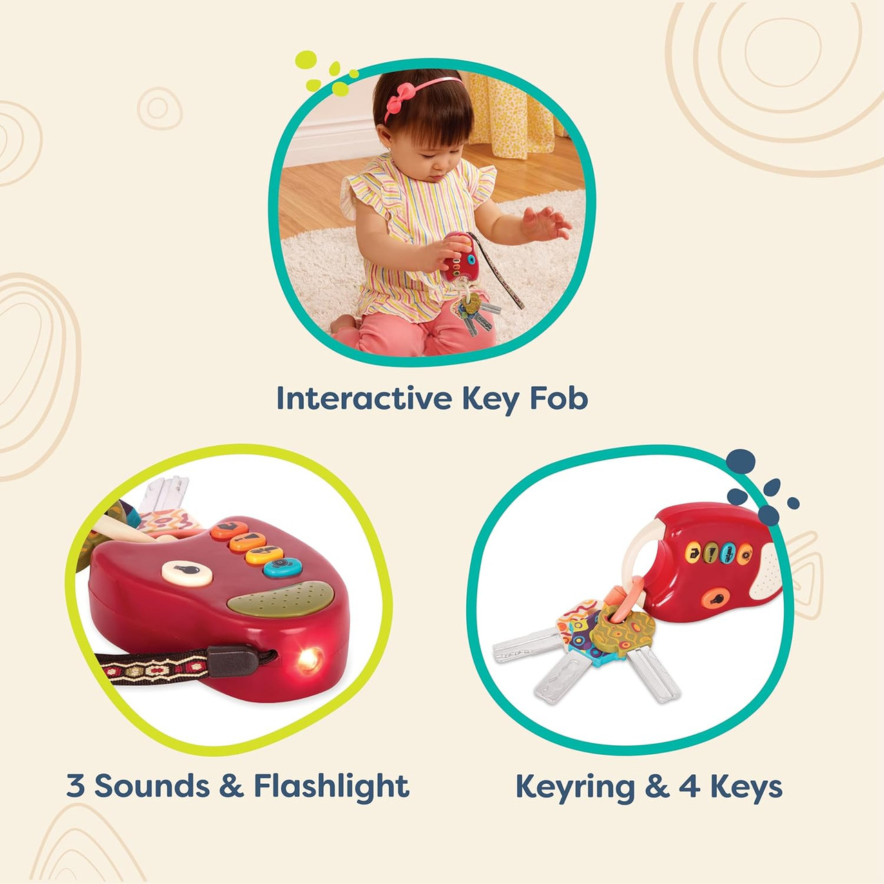 B. Toys Fun Keys Tomato
