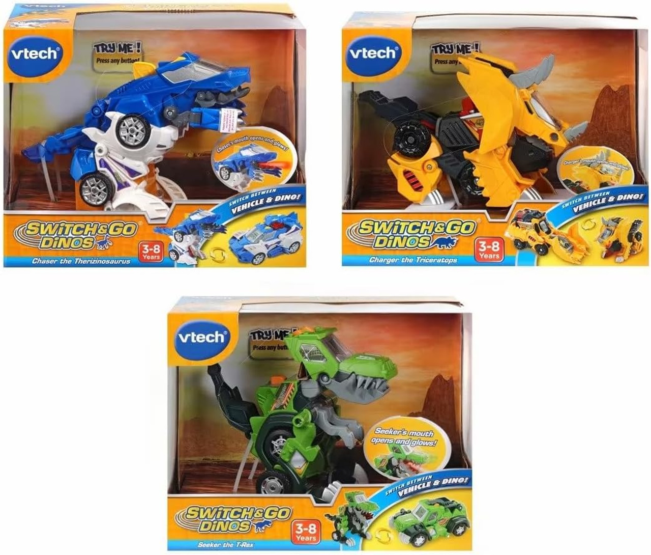 Vtech Switch & Go Dinos Action Crew