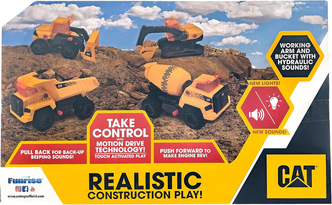 CAT Power Haulers 2.0 Dump Truck 12 inch CAT Power Haulers 2.0 Dump Truck 12 inch