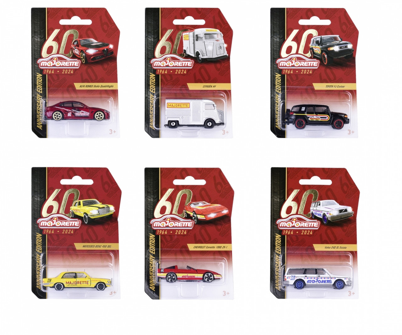 Majorette 60th Anniversary Edition Premium Diecast Model Car