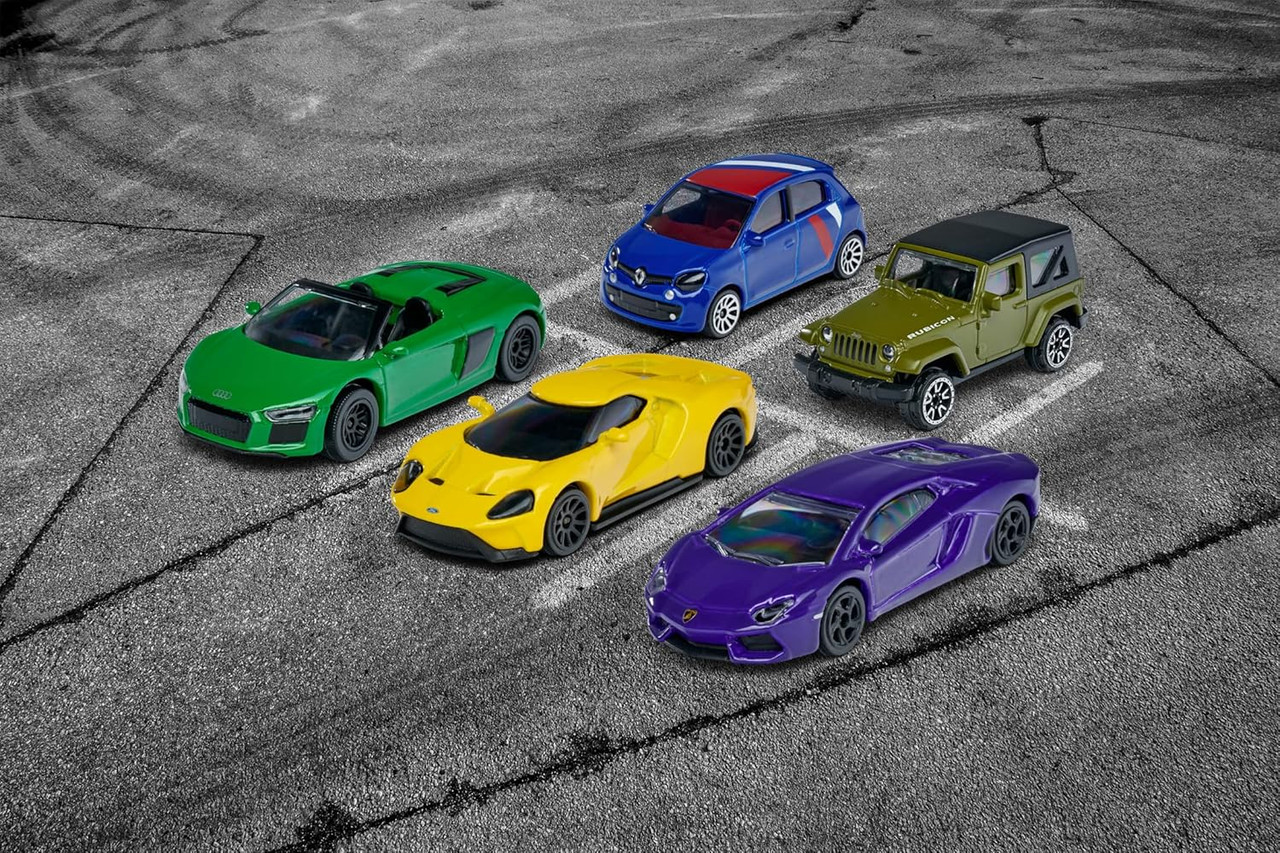 Majorette Motor Lift Centre + 5 Cars Majorette Motor Lift Centre + 5 Cars