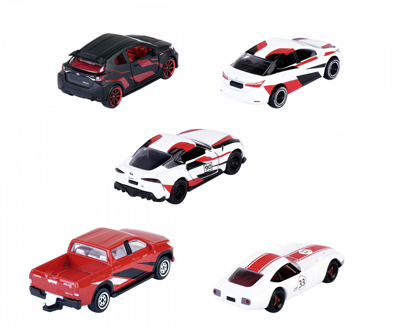 Majorette Toyota Racing 5pcs Giftpack