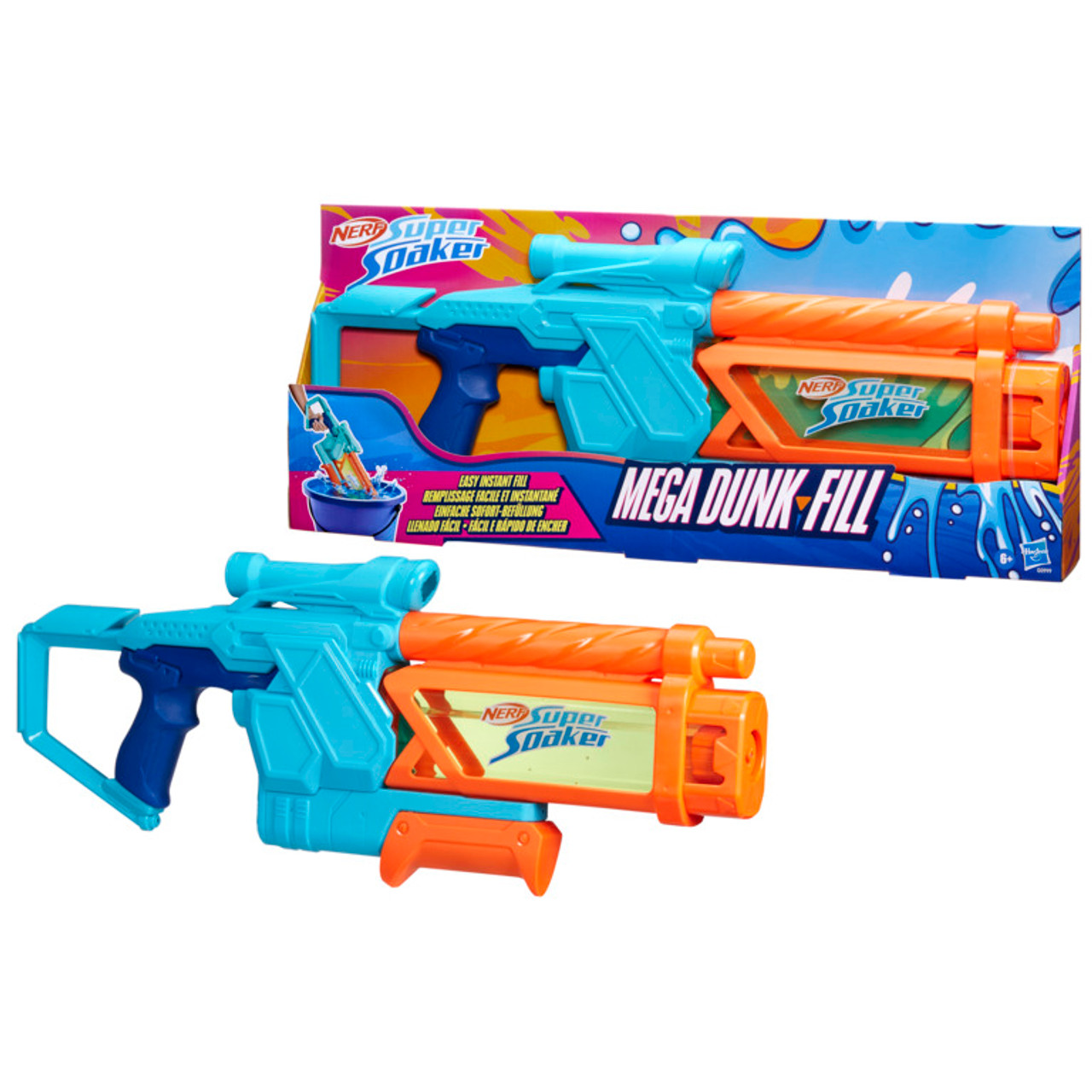 Nerf Super Soaker Mega Dunk-Fill