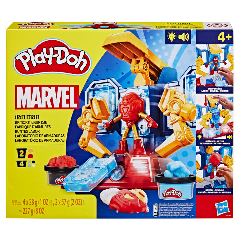 Play-Doh Marvel Iron Man Armor Maker Lab Playset