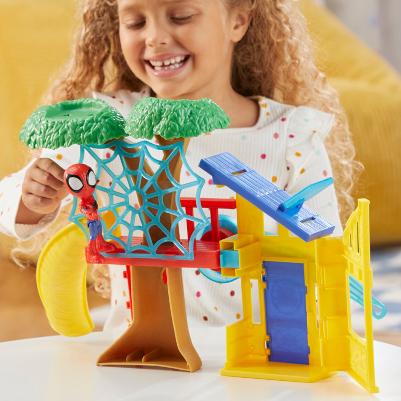 Marvel Spidey and His Amazing Friends Spidey Scene Playsets