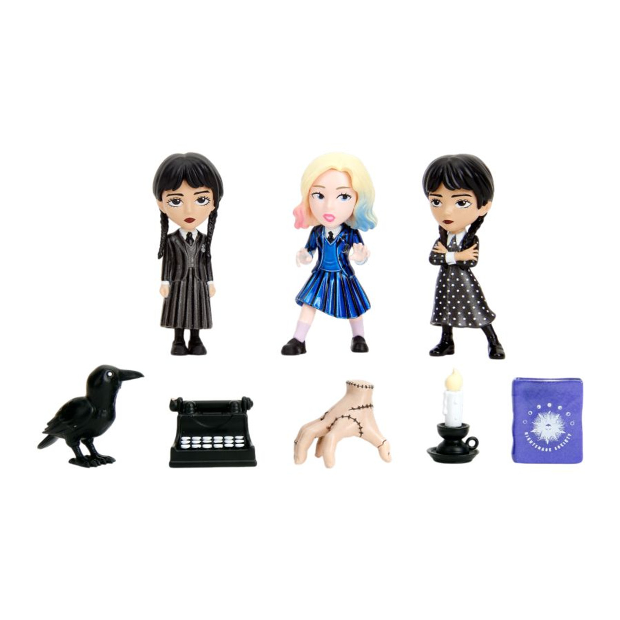 Wednesday - 2.5 inch Blind MetalFig with Accessories