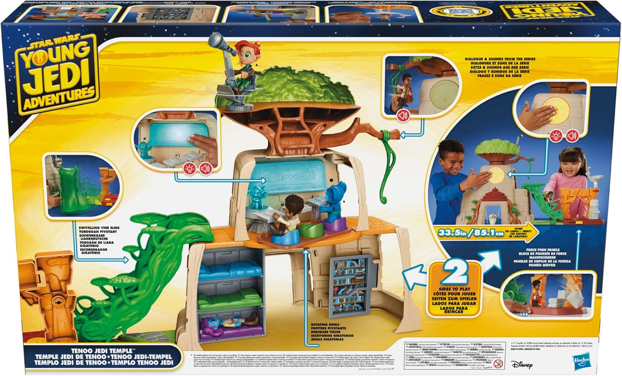 Star Wars: Young Jedi Adventures Tenoo Jedi Temple Playset