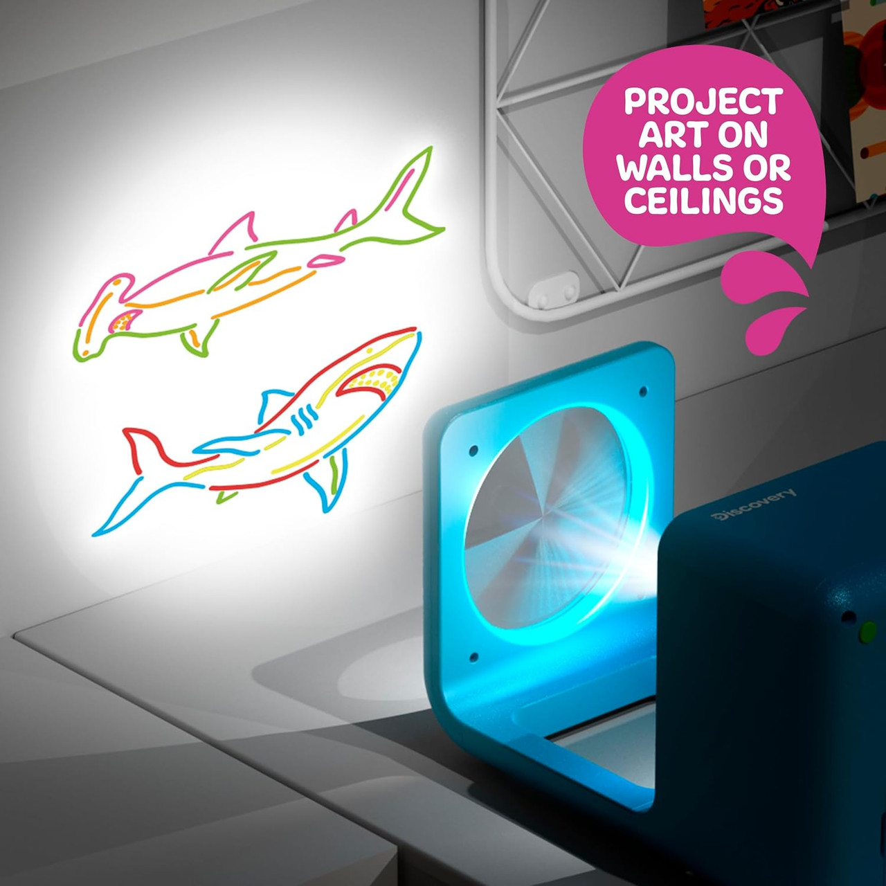 Discovery Doodle Projector Light Art Station