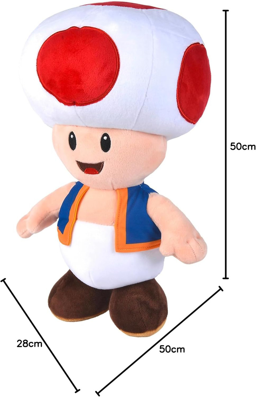 Nintendo Super Mario Plush Toad 20cm