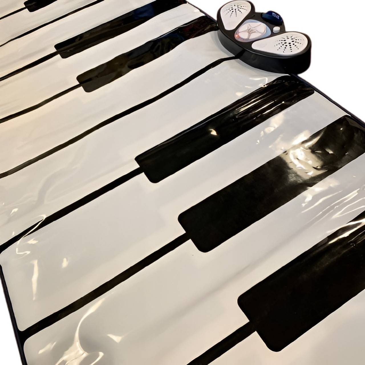 Super Gigantic Black and White Keyboard Playmat