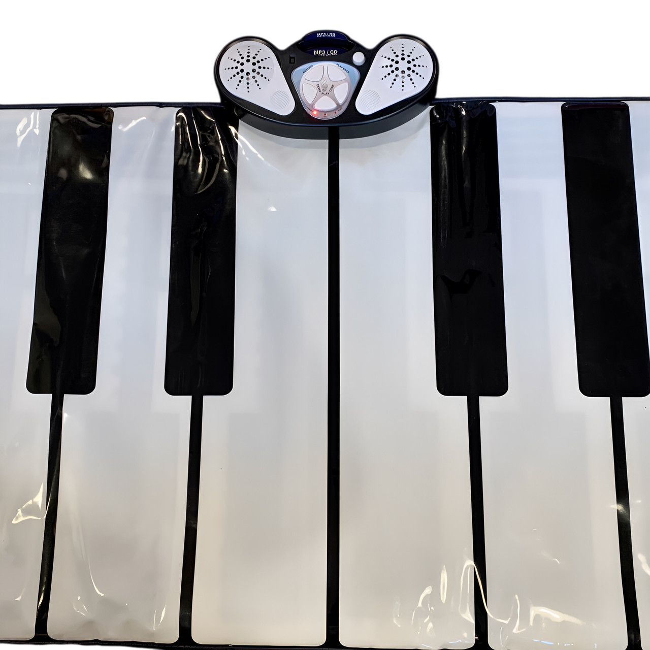 Super Gigantic Black and White Keyboard Playmat