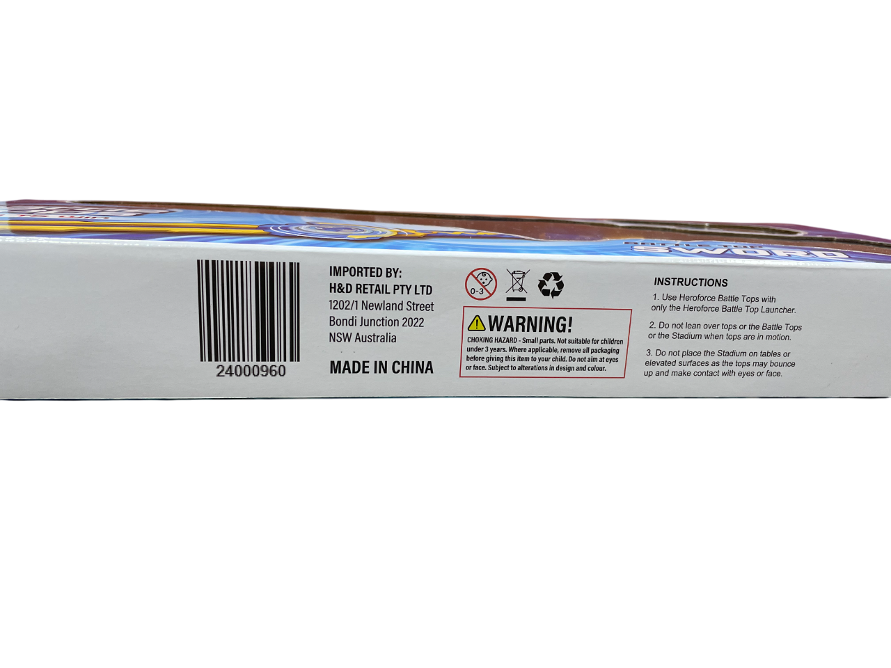 Heroforce Battle Top Battle Top Sword