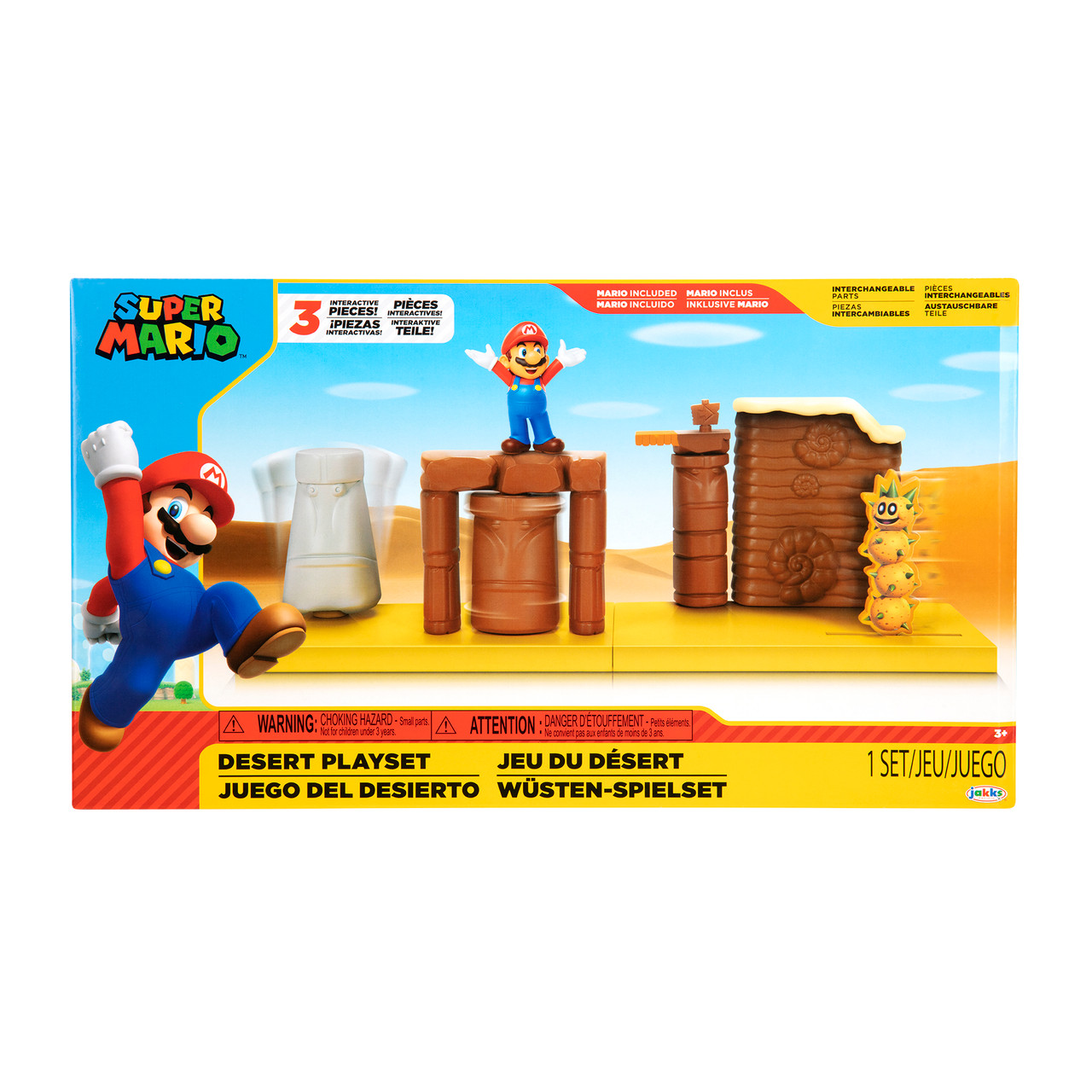 World of Nintendo Super Mario Playset 2.5 inch