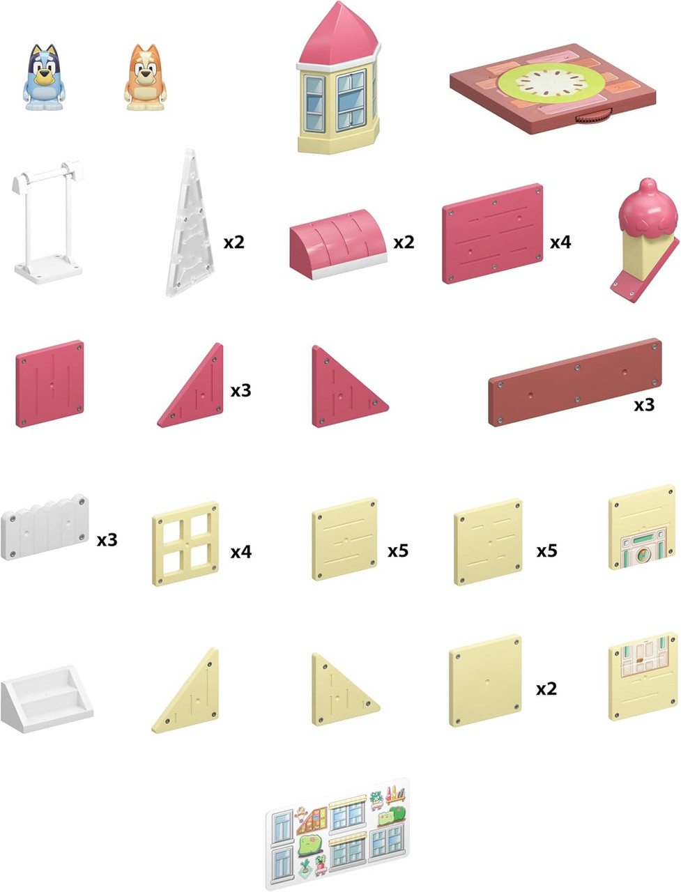 Tile Town Bluey Heeler Home