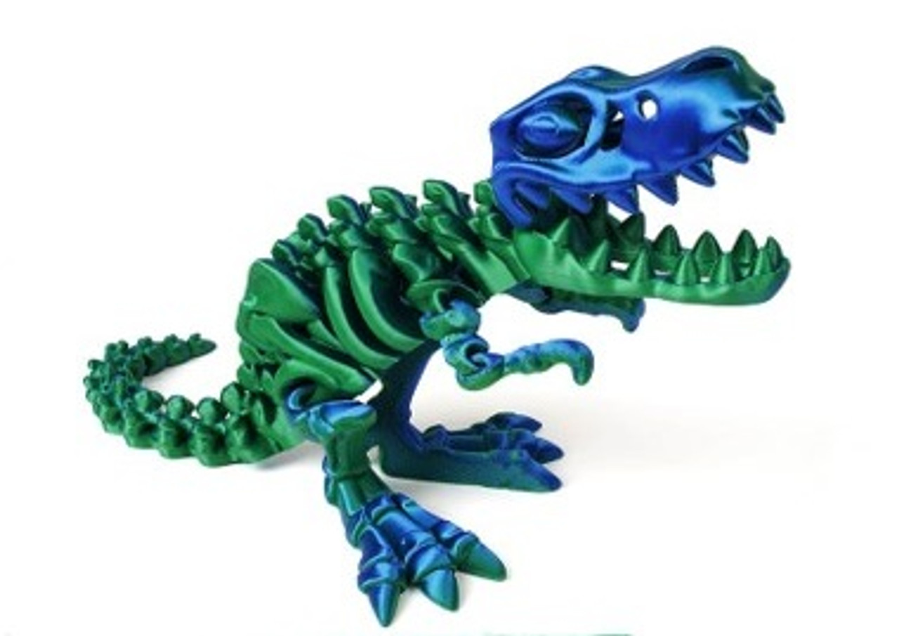 3D Printed Fidget 15cm - Bue/Green Dragon 3D Printed Fidget 15cm - Bue/Green Dragon
