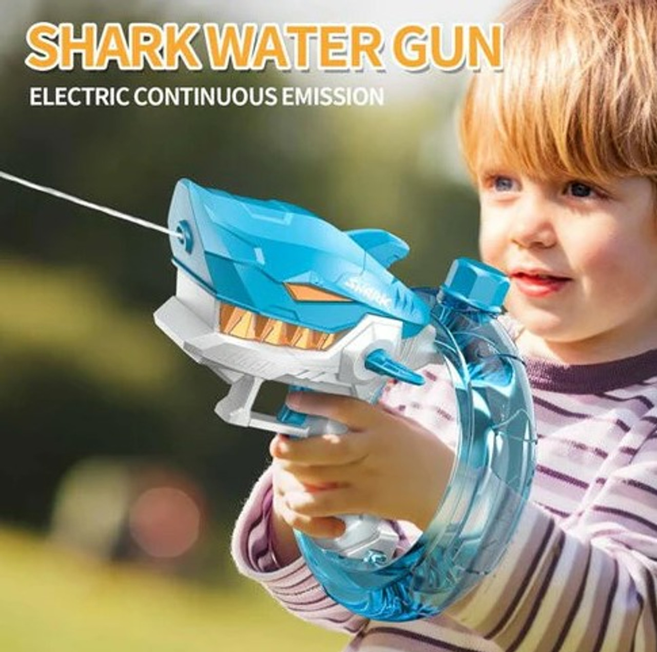 Water Electrix Blue Shark Water Gun