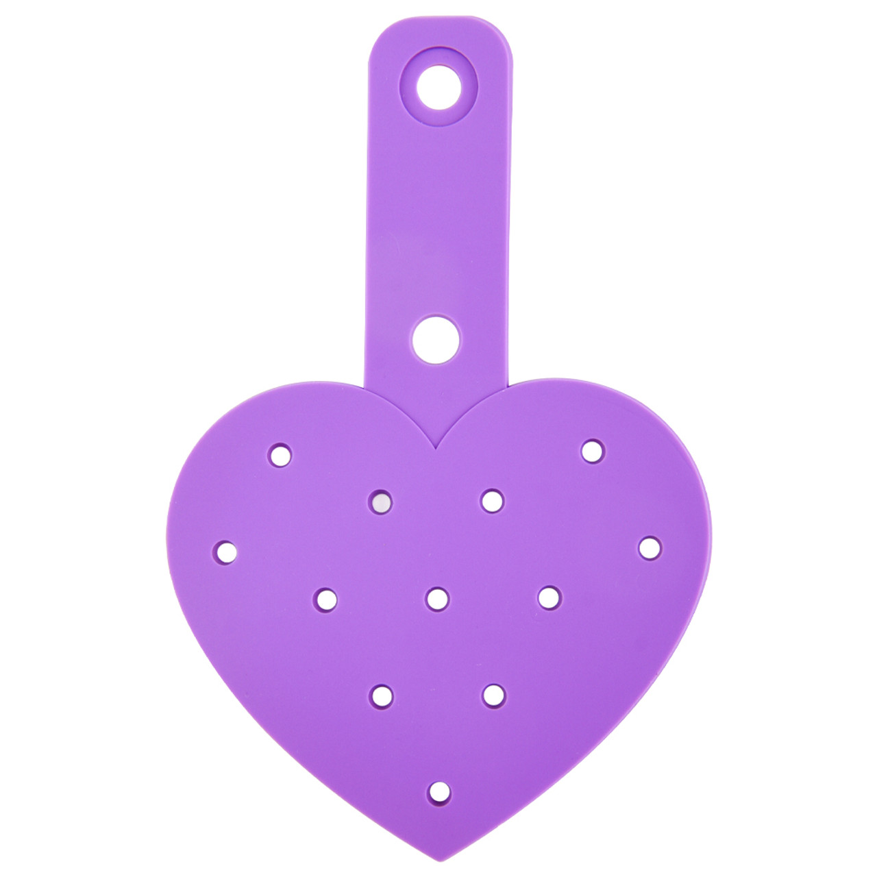 Purple Heart Keychain For Pop-In Charms Purple Heart Keychain For Pop-In Charms