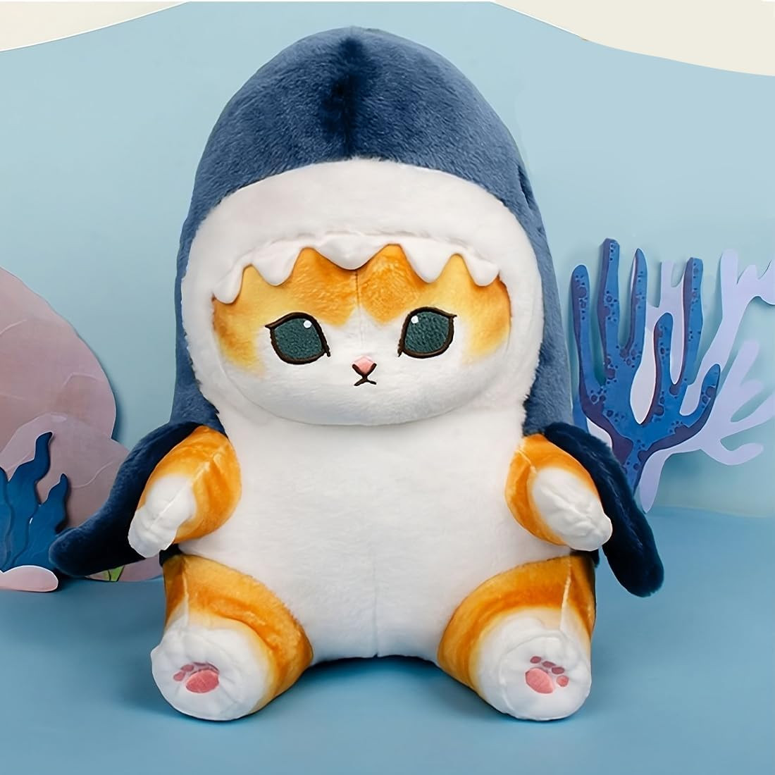 Shark Cat Plush 20cm