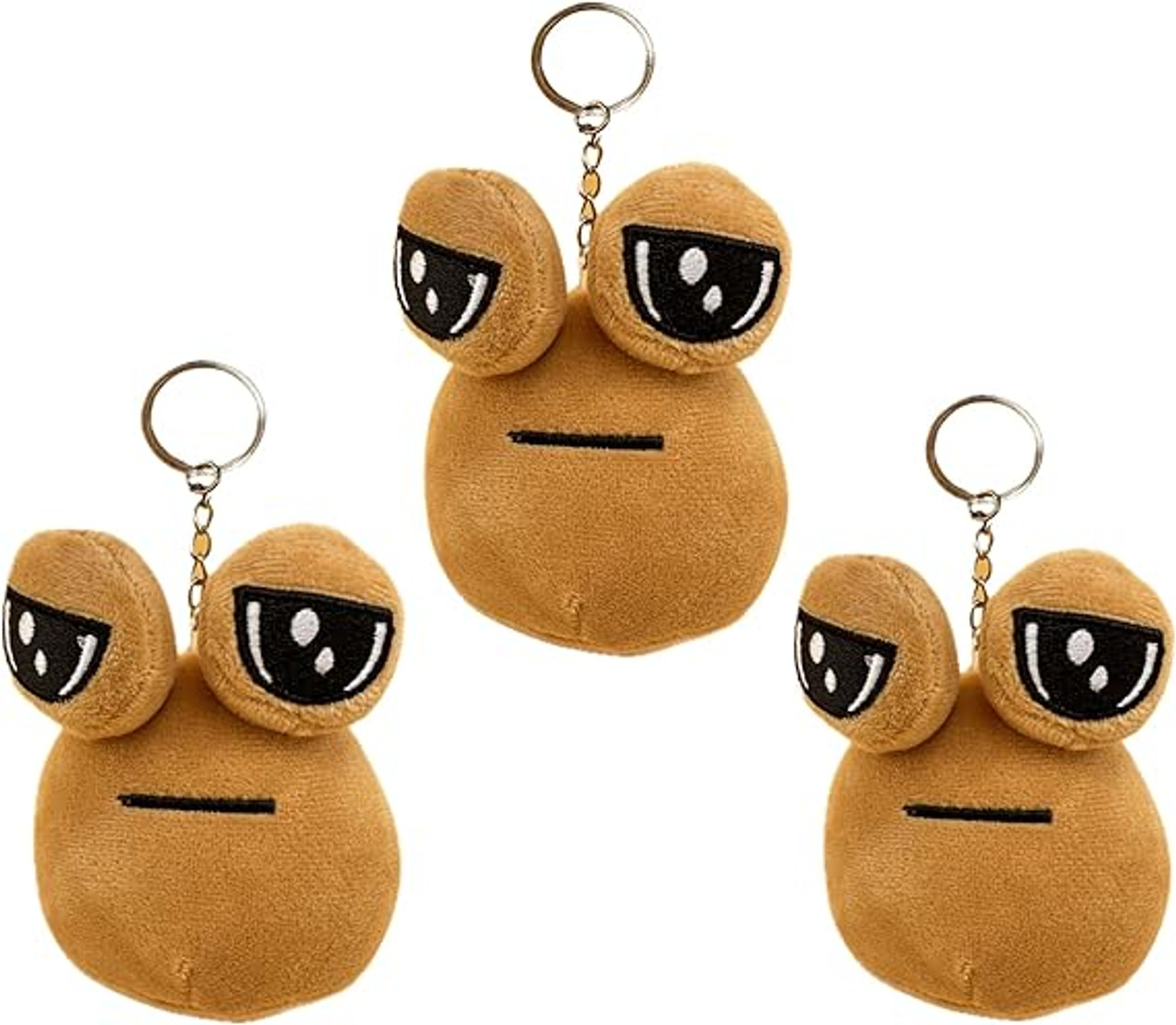 My Pet Alien Pou Keychain Plush