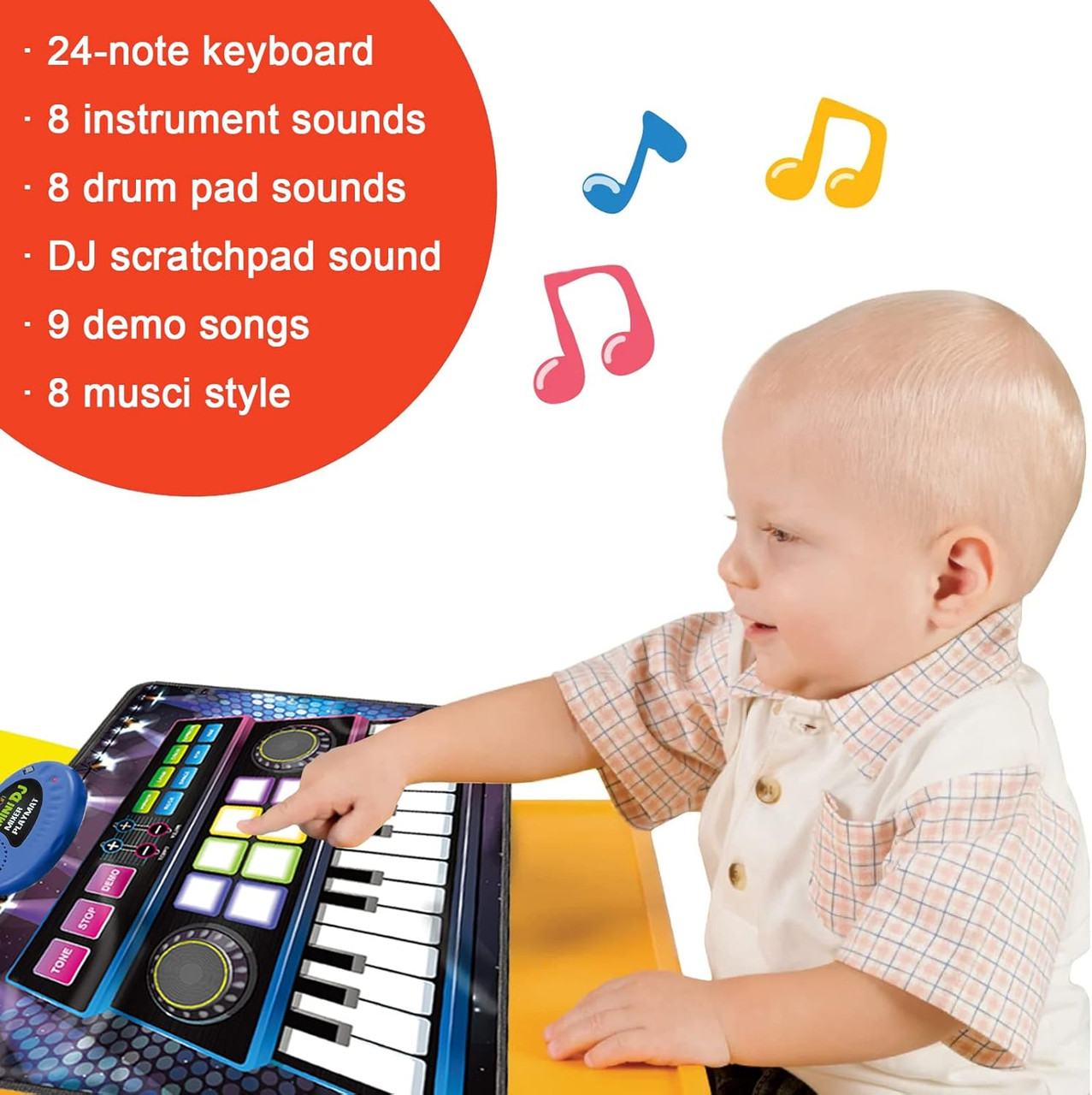 Mini Dj Mixer Playmat