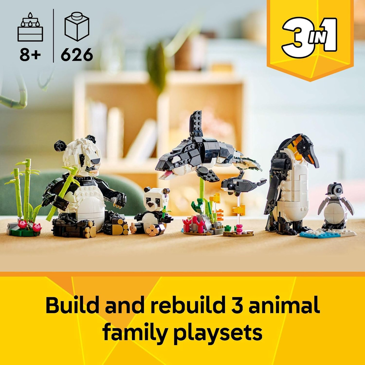 LEGO  Wild Animals: Panda Family 31165 LEGO  Wild Animals: Panda Family 31165