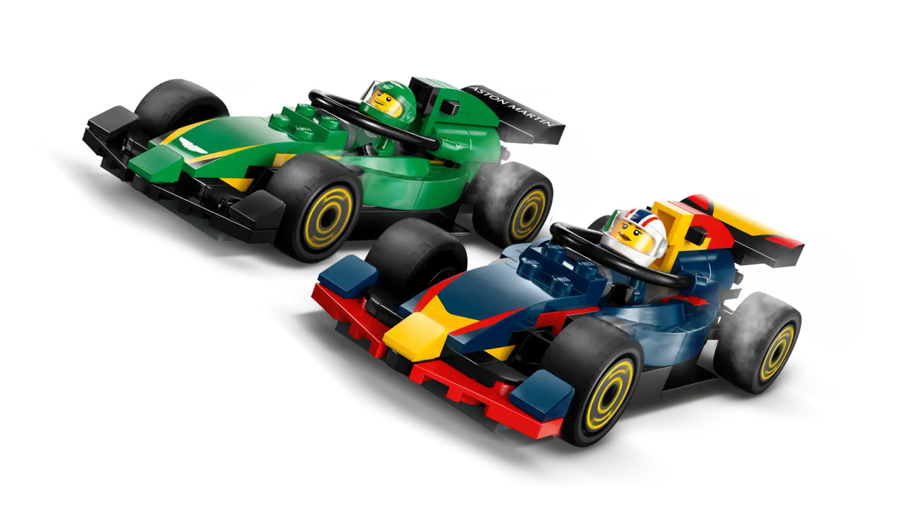 LEGO City F1 Truck with RB20 & AMR24 F1 Cars 60445 LEGO City F1 Truck with RB20 & AMR24 F1 Cars 60445