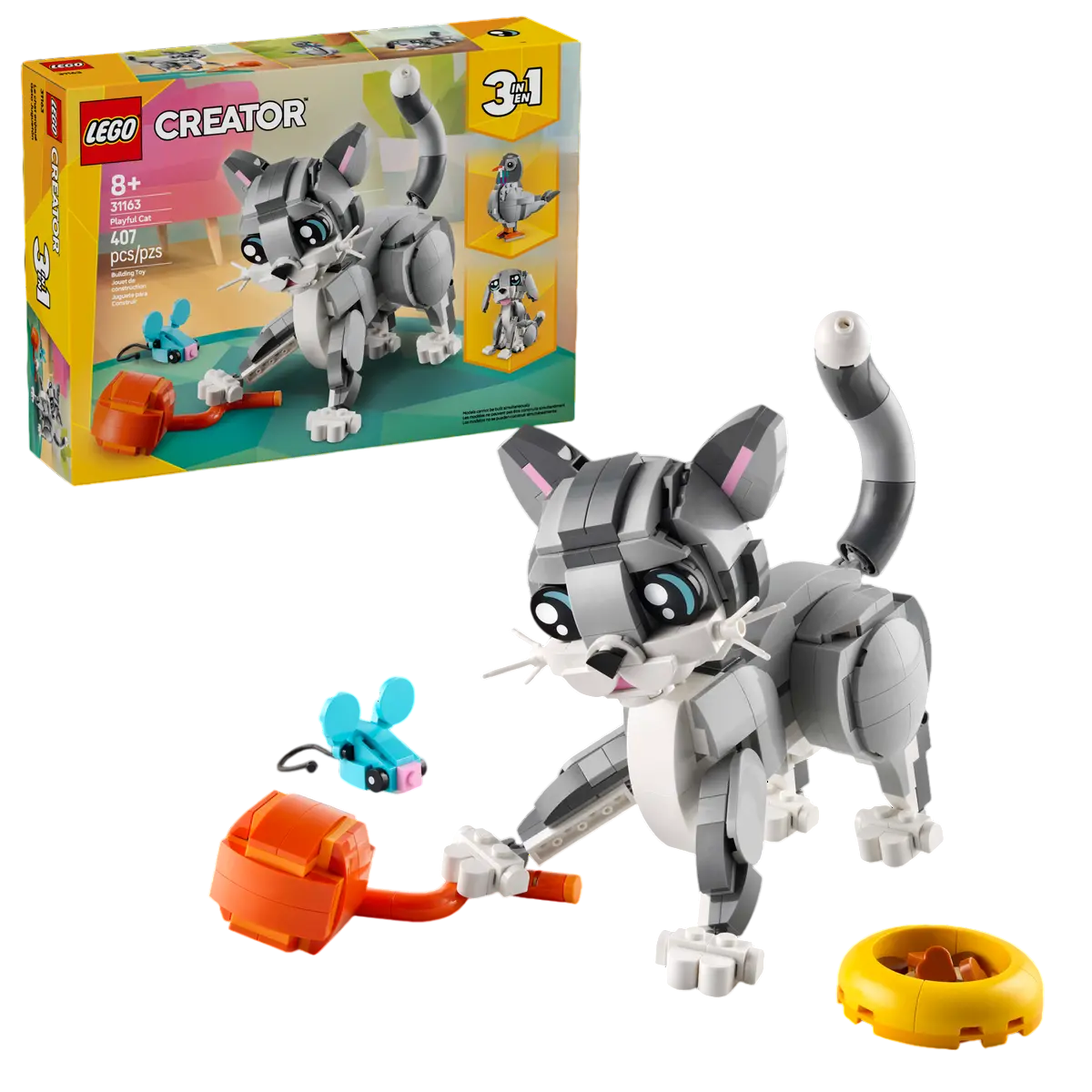 LEGO Creator Playful Cat 31163