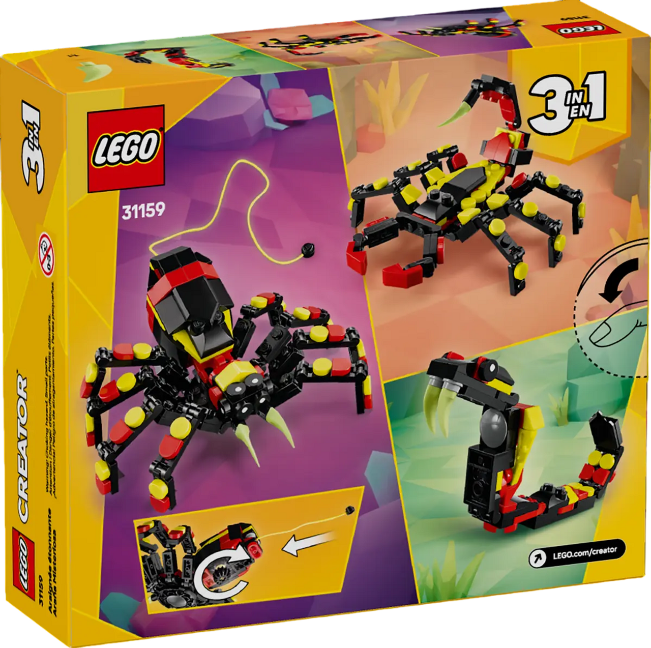 LEGO Creator Wild Animals: Surprising Spider 31159 LEGO Creator Wild Animals: Surprising Spider 31159