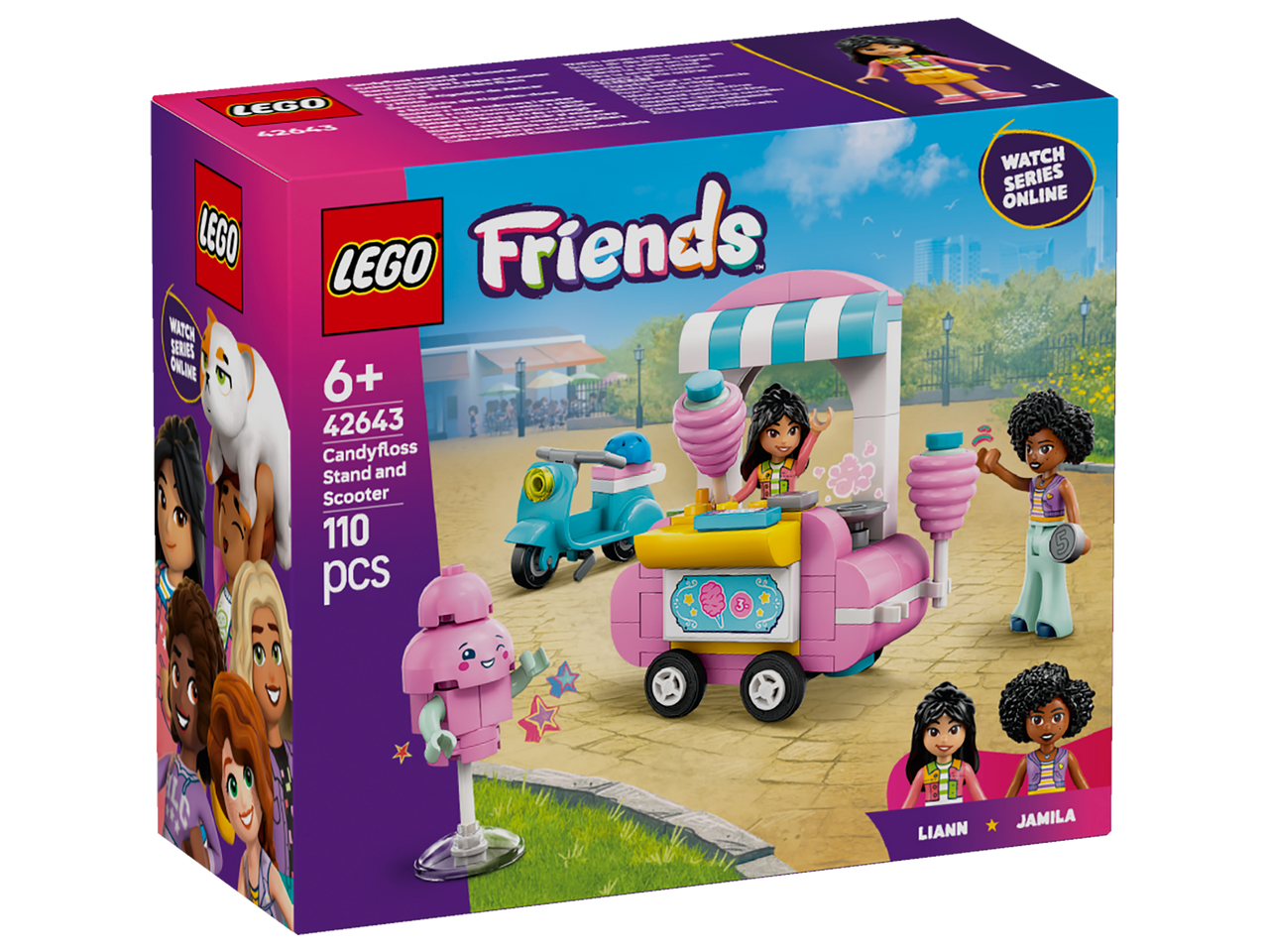 LEGO Friends Cotton Candy Stand and Scooter 42643