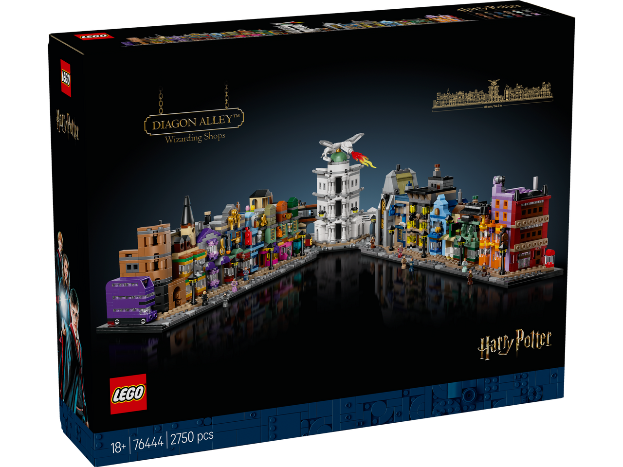 LEGO Harry Potter Diagon Alley Wizarding Shops 76444 LEGO Harry Potter Diagon Alley Wizarding Shops 76444