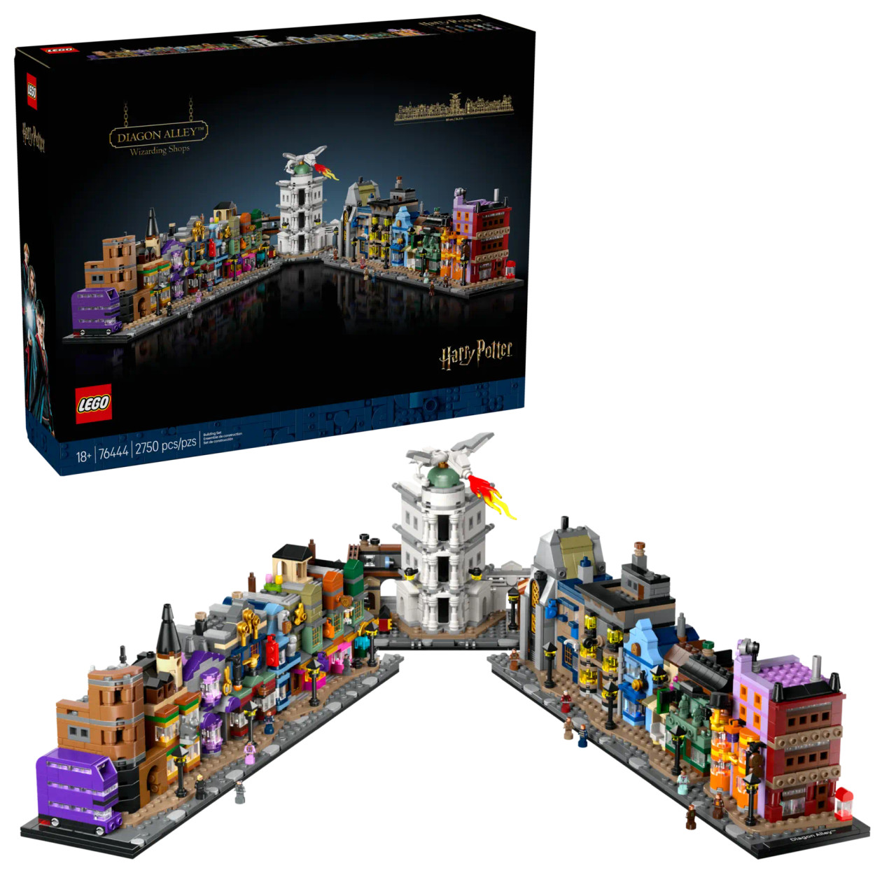 LEGO Harry Potter Diagon Alley Wizarding Shops 76444 LEGO Harry Potter Diagon Alley Wizarding Shops 76444